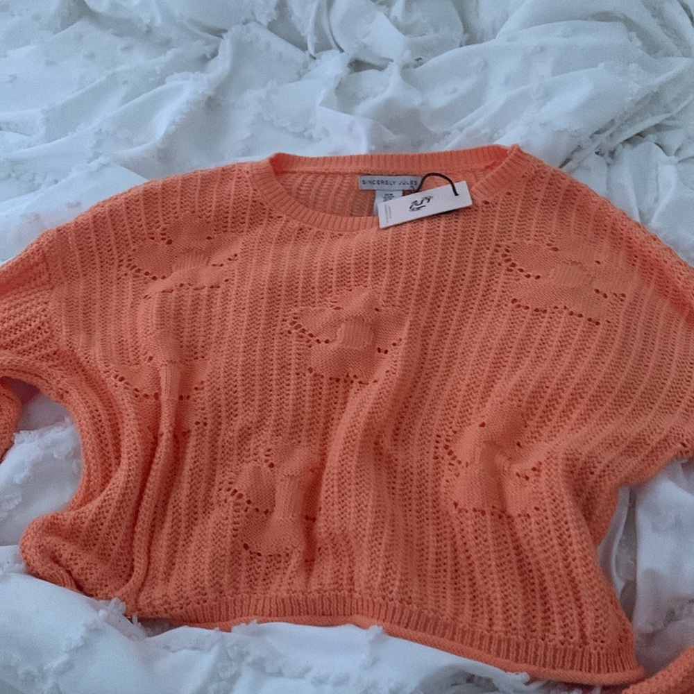 Cute beach sweater!